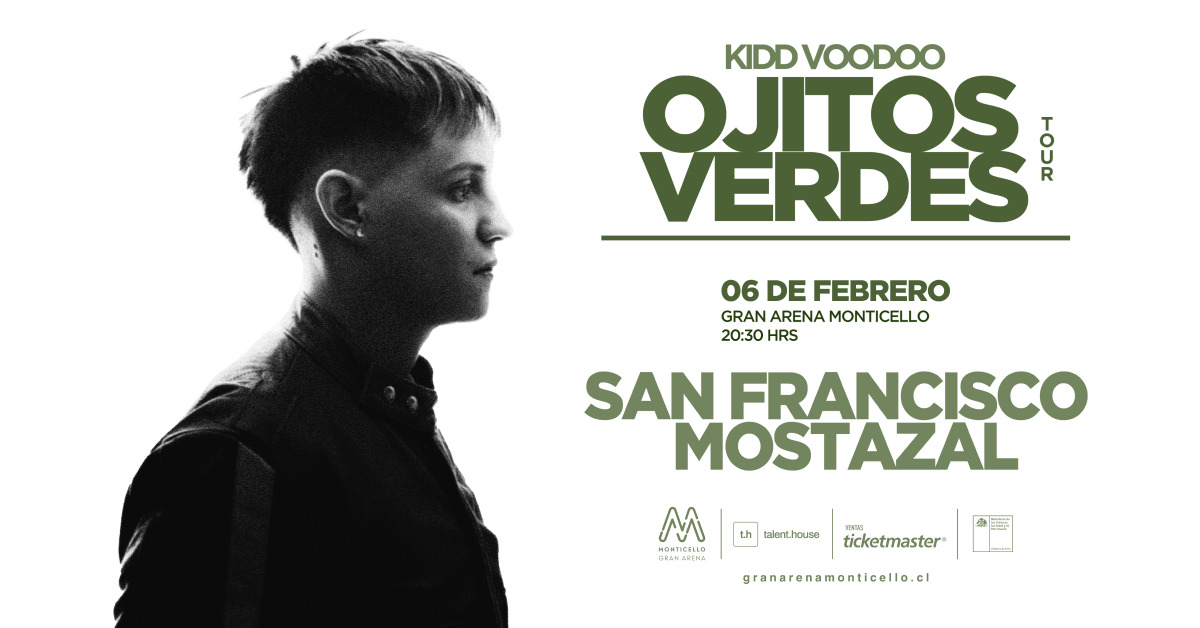 Kidd Voodoo anuncia su última gira nacional: “Ojitos Verdes Tour 2027”