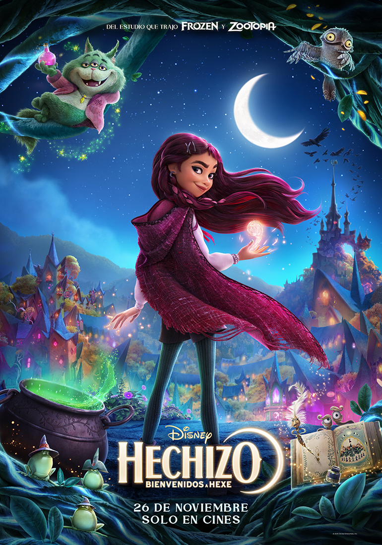 Hechizo: Bienvenidos a Hexe presenta nuevo tráiler y póster antes de su estreno en cines